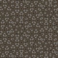 Attractive pattern design for t shirt print and background