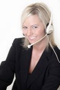 Attractive receptionist Royalty Free Stock Photo