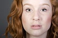 Attractive Red Headed Teenager Royalty Free Stock Photo