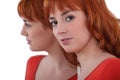 Attractive redhead Royalty Free Stock Photo