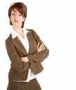 Attractive Serious Businesswoman Royalty Free Stock Photo