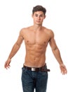 Attractive Shirtless Man Royalty Free Stock Photo