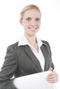 Attractive smiling business woman Royalty Free Stock Photo