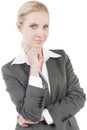 Attractive smiling business woman Royalty Free Stock Photo