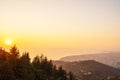 Attractive spring cityscape of Vlore city from Kanines fortress.