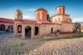 Attractive spring view of Monastery of St. Naum.