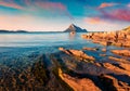 Attractive summer view of Sardinia island, Italy, Europe. Royalty Free Stock Photo