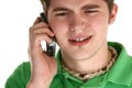 Attractive Teen with Cellphone Royalty Free Stock Photo