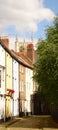 Attractive Terraced Street in Hull Royalty Free Stock Photo