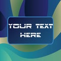 Attractive text display advertising background template.
