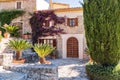 Attractive Town House, Pollensa, Mallorca. Royalty Free Stock Photo