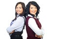 Attractive two busienss women Royalty Free Stock Photo