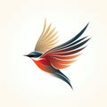 Attractive Weaverbird Logo Design AI Generated