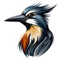 Attractive Woodpecker Logo Design AI Generated