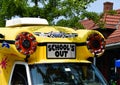 Attractive Yellow Food Truck, Manassas, VA Royalty Free Stock Photo