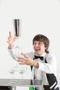 Attributes of good barman Royalty Free Stock Photo