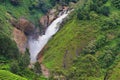 Attukad waterfalls near munnar, India Royalty Free Stock Photo