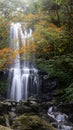 Autumn Yunshen waterfall in New Taipei City Sanxia District, New Taipei City, Taiwan Royalty Free Stock Photo