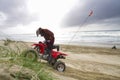 ATV on the beach