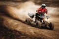 ATV Motocross Race Sport Action Royalty Free Stock Photo