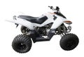 ATV Quad bike, All-Terrain vehicle, isolated on white background with clipping path Royalty Free Stock Photo