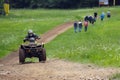 ATV Quad Racing 2 Royalty Free Stock Photo