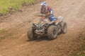 ATV racer Royalty Free Stock Photo