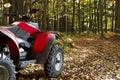 Atv ride Royalty Free Stock Photo