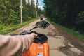 atv ride extreme journey Royalty Free Stock Photo