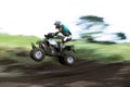 ATV Rider Photo Illustration Royalty Free Stock Photo