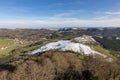 Atxabal mountaind and surrounding area near Murgia Basque country