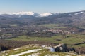Atxabal mountaind and surrounding area near Murgia Basque country