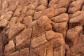 Atypical oval rock formations