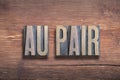 Au pair wood