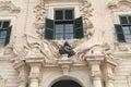 Auberge de Castille in capital of Malta - Valletta, Europe Royalty Free Stock Photo