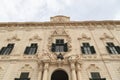 Auberge de Castille in capital of Malta - Valletta, Europe Royalty Free Stock Photo