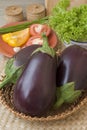 Aubergine Royalty Free Stock Photo