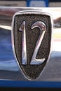 Auburn 12 Chrome Badge