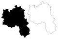 Auce Municipality Republic of Latvia, Administrative divisions of Latvia, Municipalities and their territorial units map vector