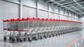 Auchan Shopping Carts: A Silent Symphony of Steel and Plastic generative AI