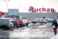 Auchan store Royalty Free Stock Photo