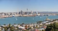 Auckland City & Devonport Panorama, New Zealand