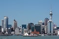 Auckland City and Harbour with Skytower