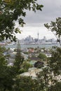 Auckland city and harbour, view from Devonport
