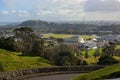 Auckland City Landscape on a Stormy Winter Day Royalty Free Stock Photo