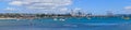 Auckland city skyline panorama Royalty Free Stock Photo