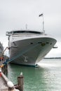 AUCKLAND, NEW ZEALAND - APRIL 3, 2012: Sun Princess cruise ship Royalty Free Stock Photo
