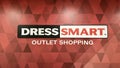 Dress Smart outlet shopping mall wall.