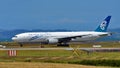 Air New Zealand Boeing 777-200ER taxiing at Auckland International Airport