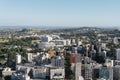 AUCKLAND, NEW ZEALAND - DECEMBER 27 : The Auckland harbour panorama taken from Sky Tower on December 27, 2015 in Auckland. Royalty Free Stock Photo